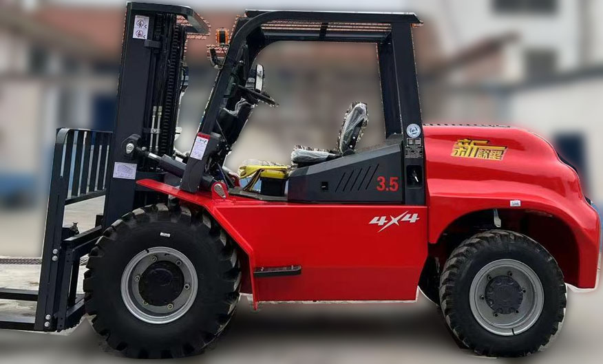 3.5-ton Integrated 4WD Off-road Forklift (China IV Series High Configuration)
